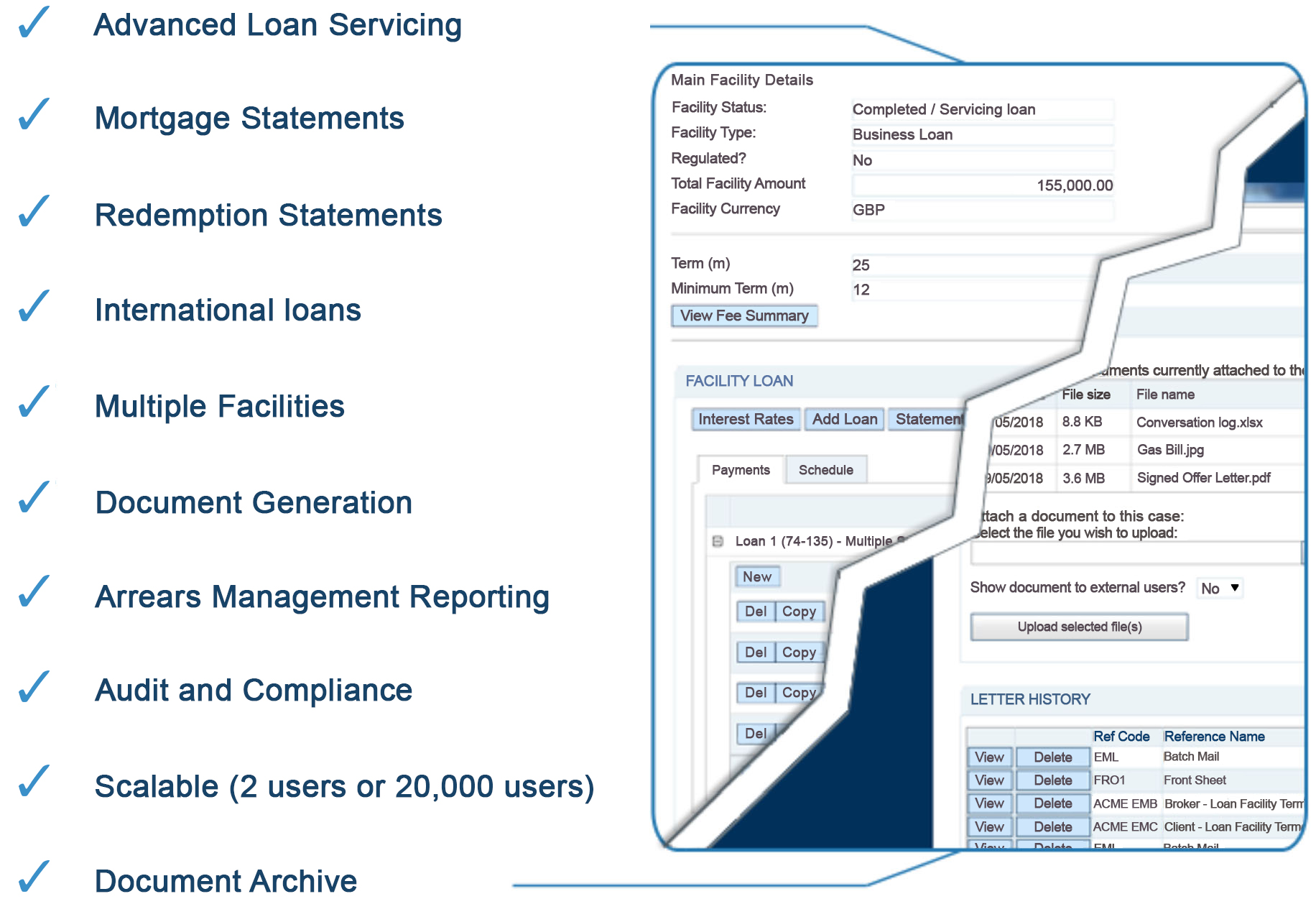 Lender overview additional features