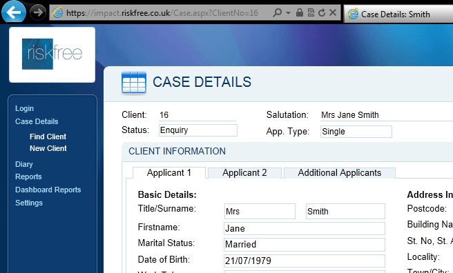 Bridging Loan Software